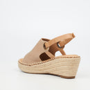 Butterfly Feet Lanah 1 Wedge - Beige footwear Butterfly Feet