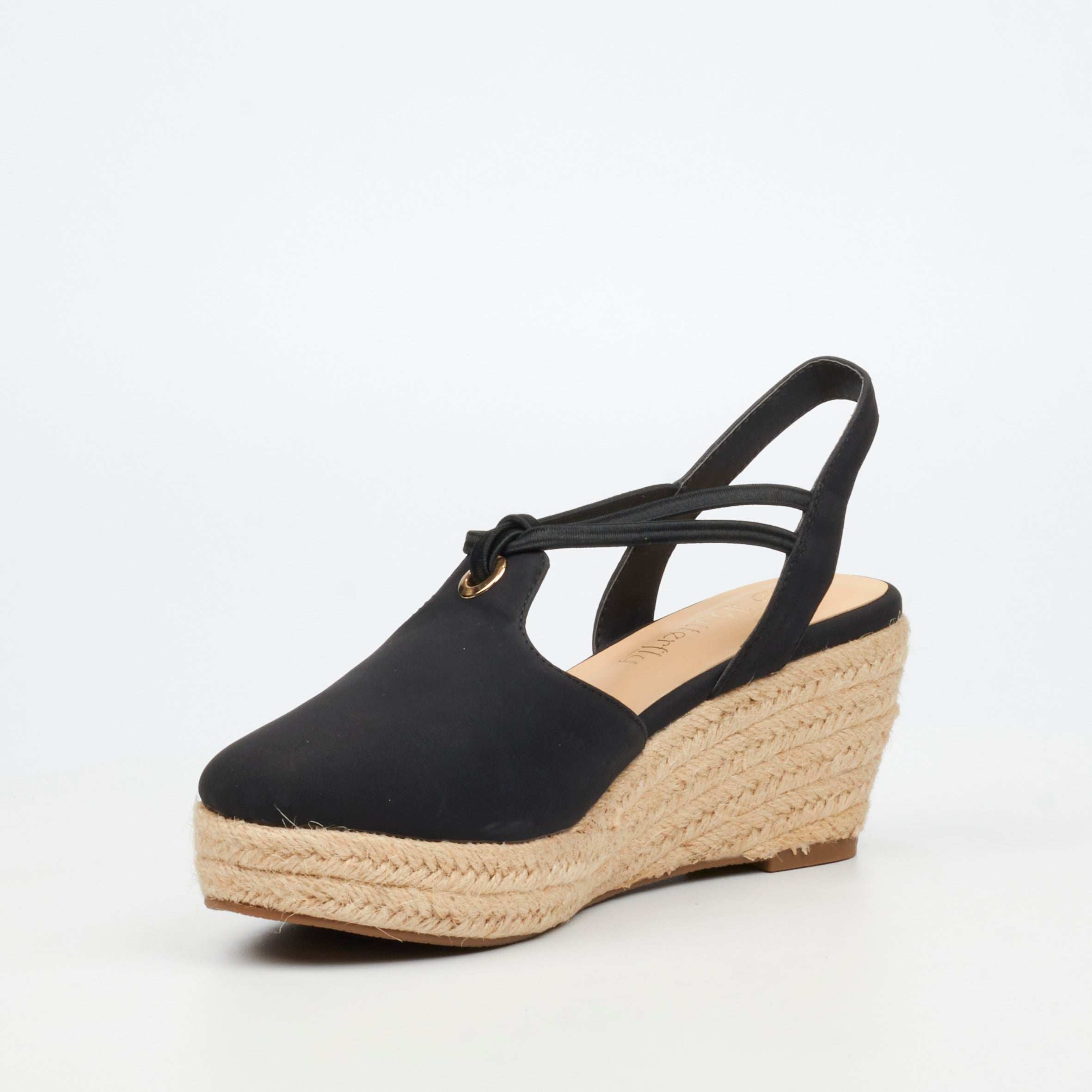 Butterfly Feet Lanah 3 Wedge - Black footwear Butterfly Feet