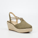 Butterfly Feet Lanah 3 Wedge - Olive