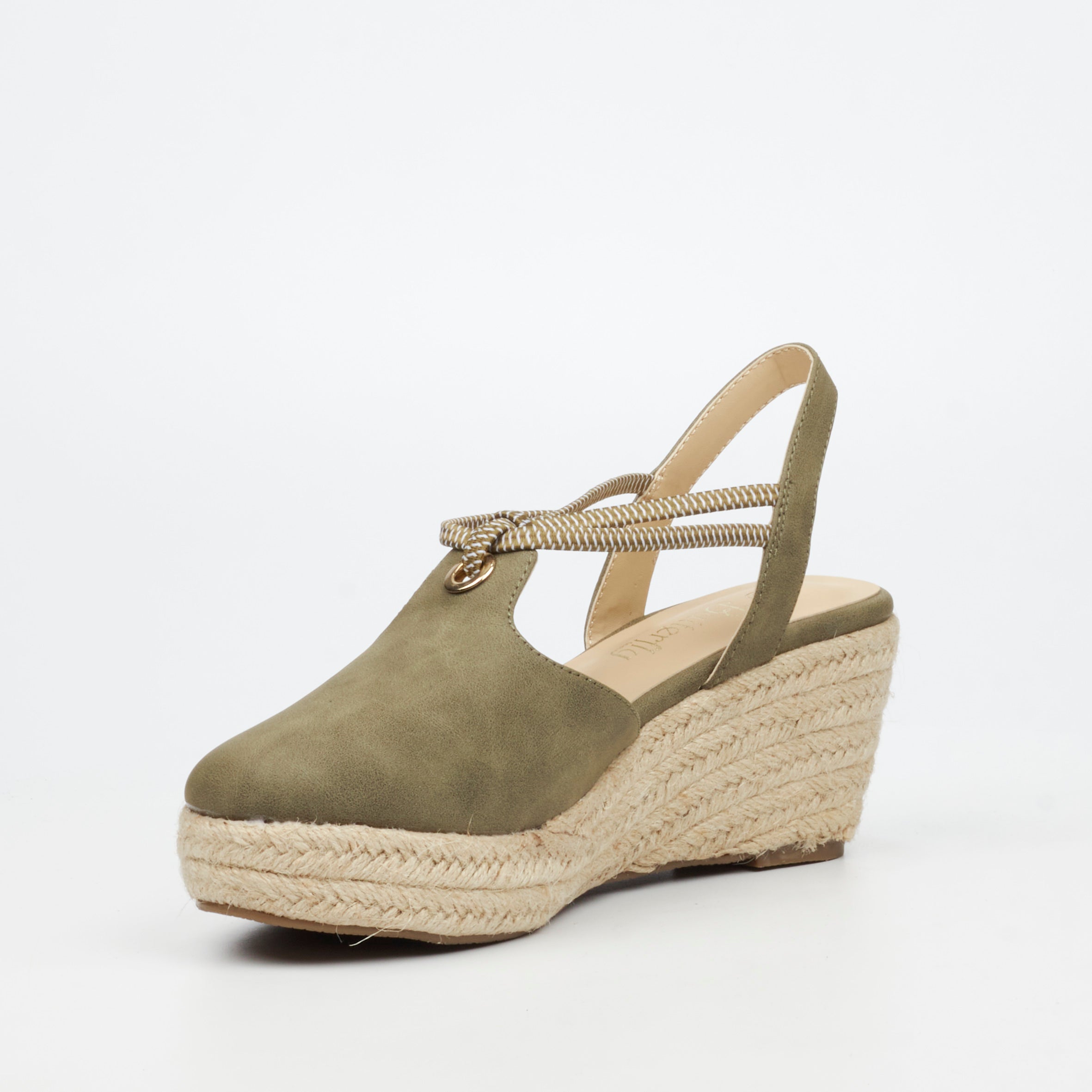 Butterfly Feet Lanah 3 Wedge - Olive footwear Butterfly Feet