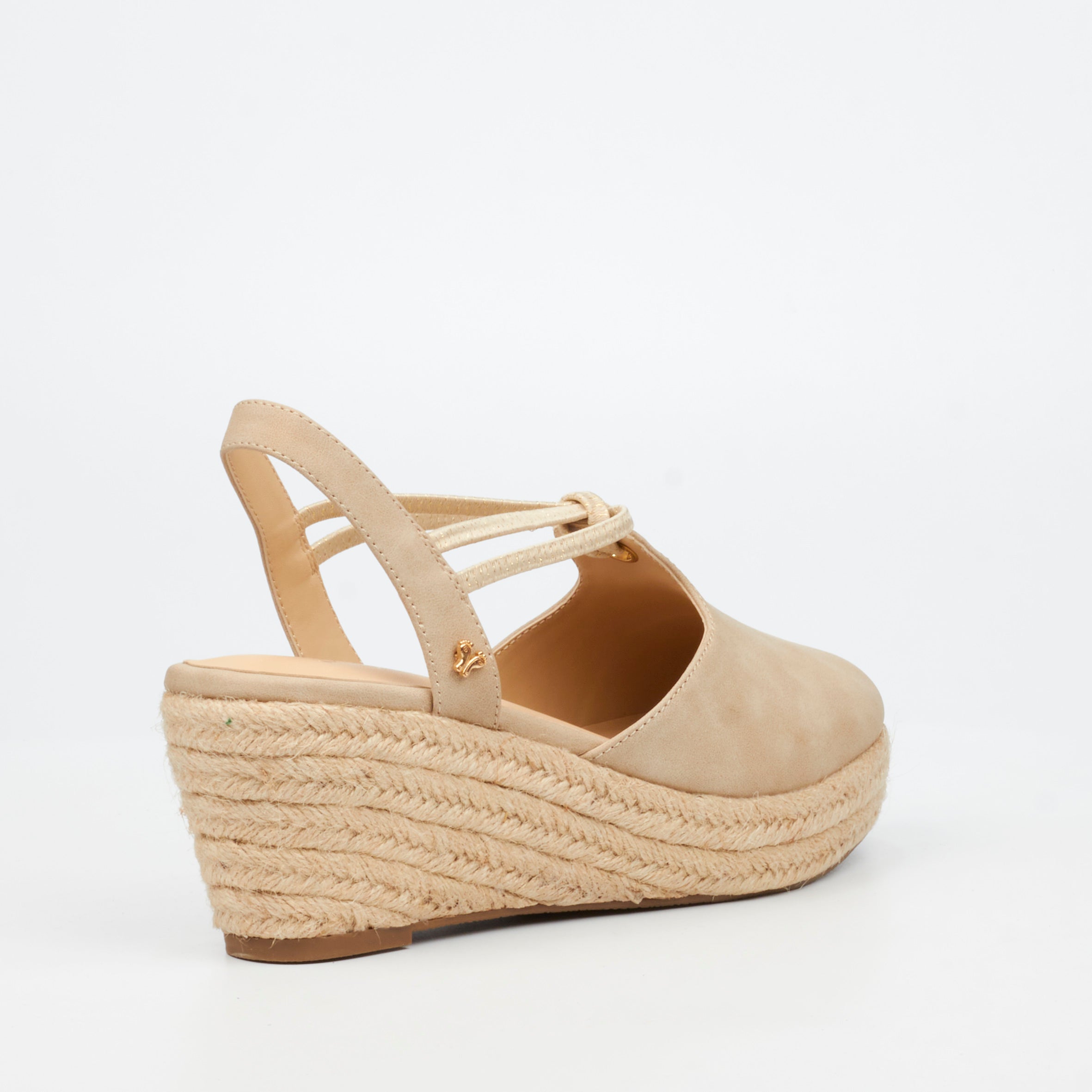 Butterfly Feet Lanah 3 Wedge - Taupe footwear Butterfly Feet