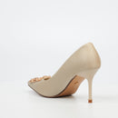 Butterfly Feet Lanelle 1 Court - Champagne footwear Butterfly Feet