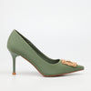 Butterfly Feet Lanelle 1 Court - Green footwear Butterfly Feet