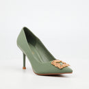 Butterfly Feet Lanelle 1 Court - Green footwear Butterfly Feet