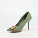 Butterfly Feet Lanelle 1 Court - Green footwear Butterfly Feet