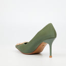 Butterfly Feet Lanelle 1 Court - Green footwear Butterfly Feet