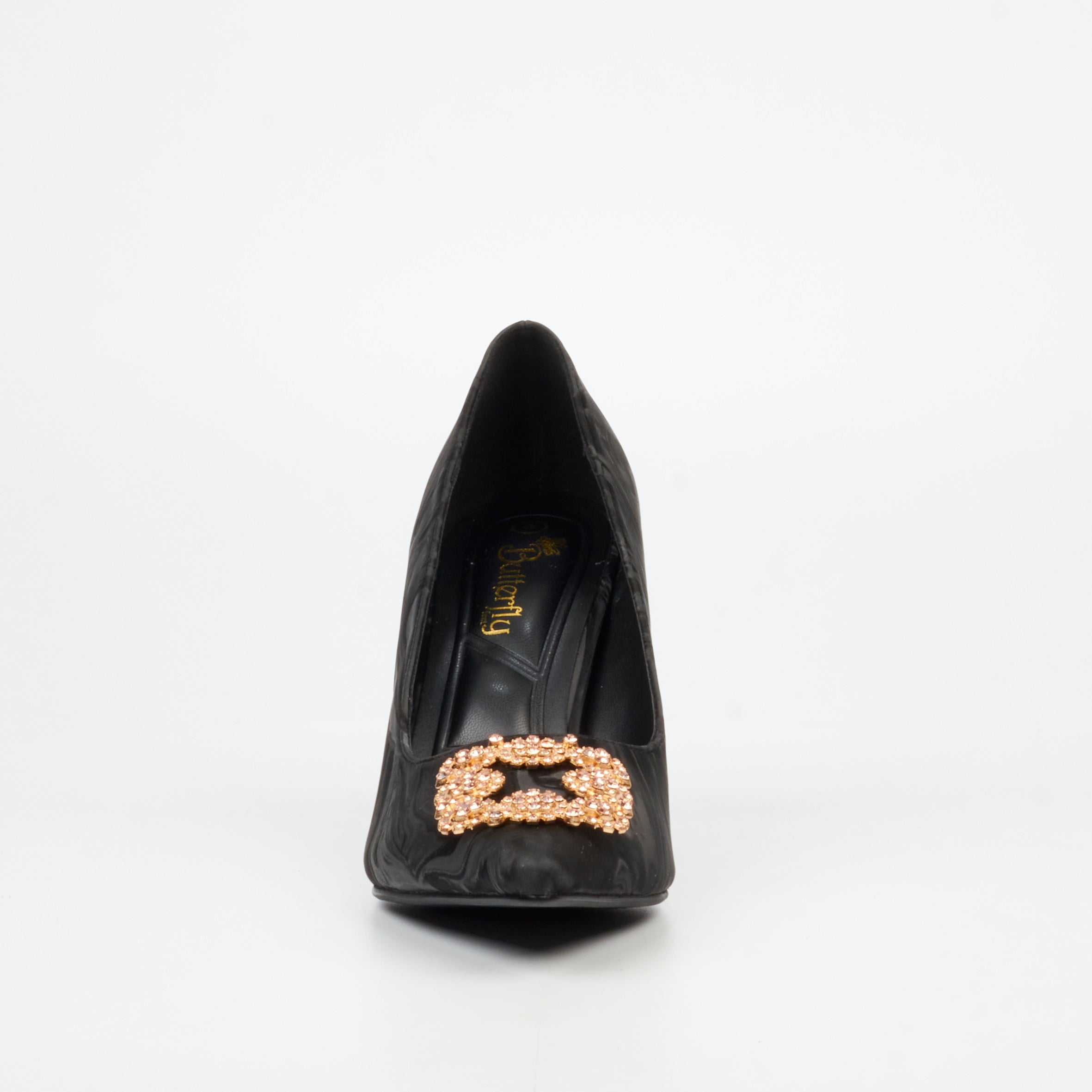 Butterfly Feet Lanelle 3 Court - Black footwear Butterfly Feet