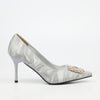 Butterfly Feet Lanelle 3 Court - Silver footwear Butterfly Feet
