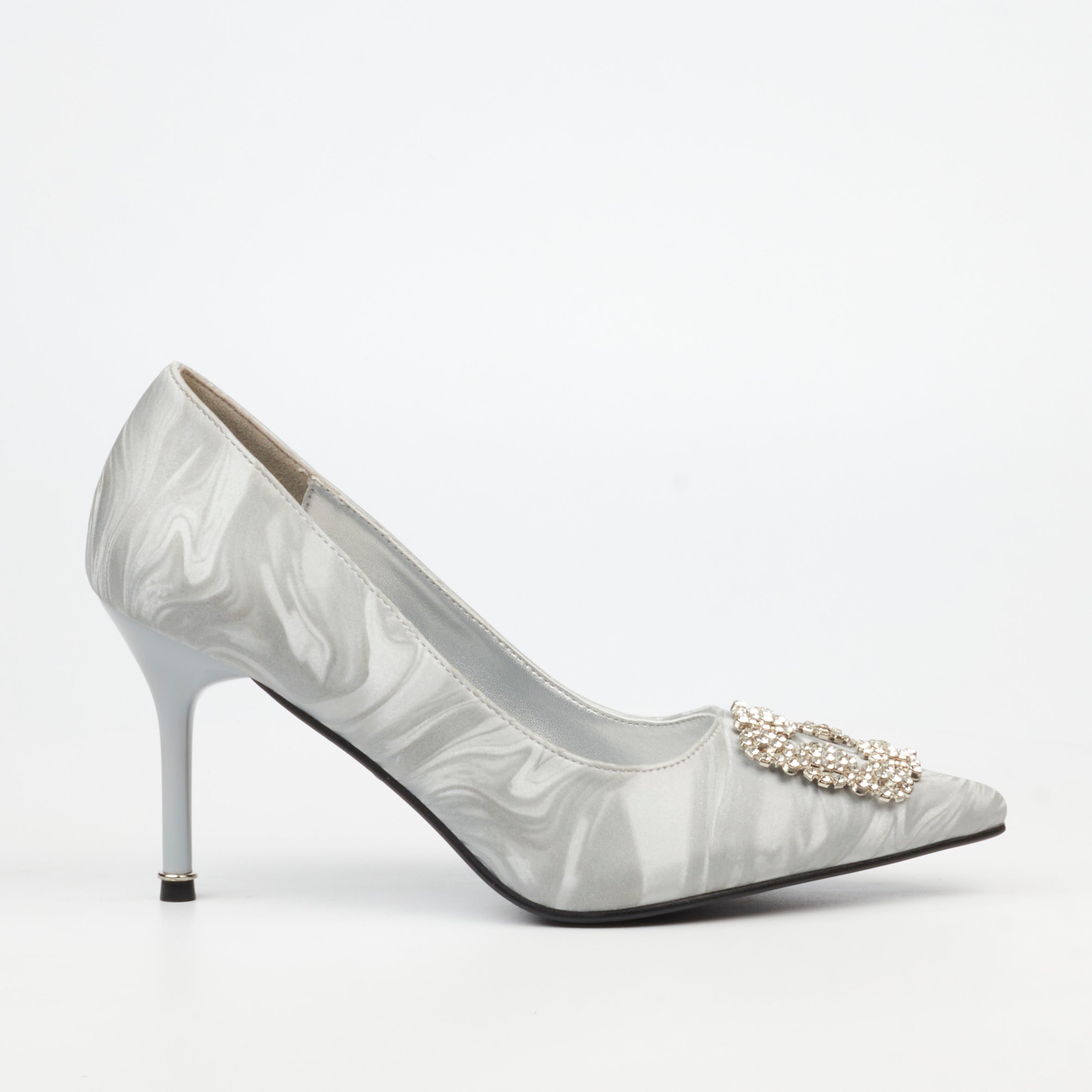 Butterfly Feet Lanelle 3 Court - Silver footwear Butterfly Feet