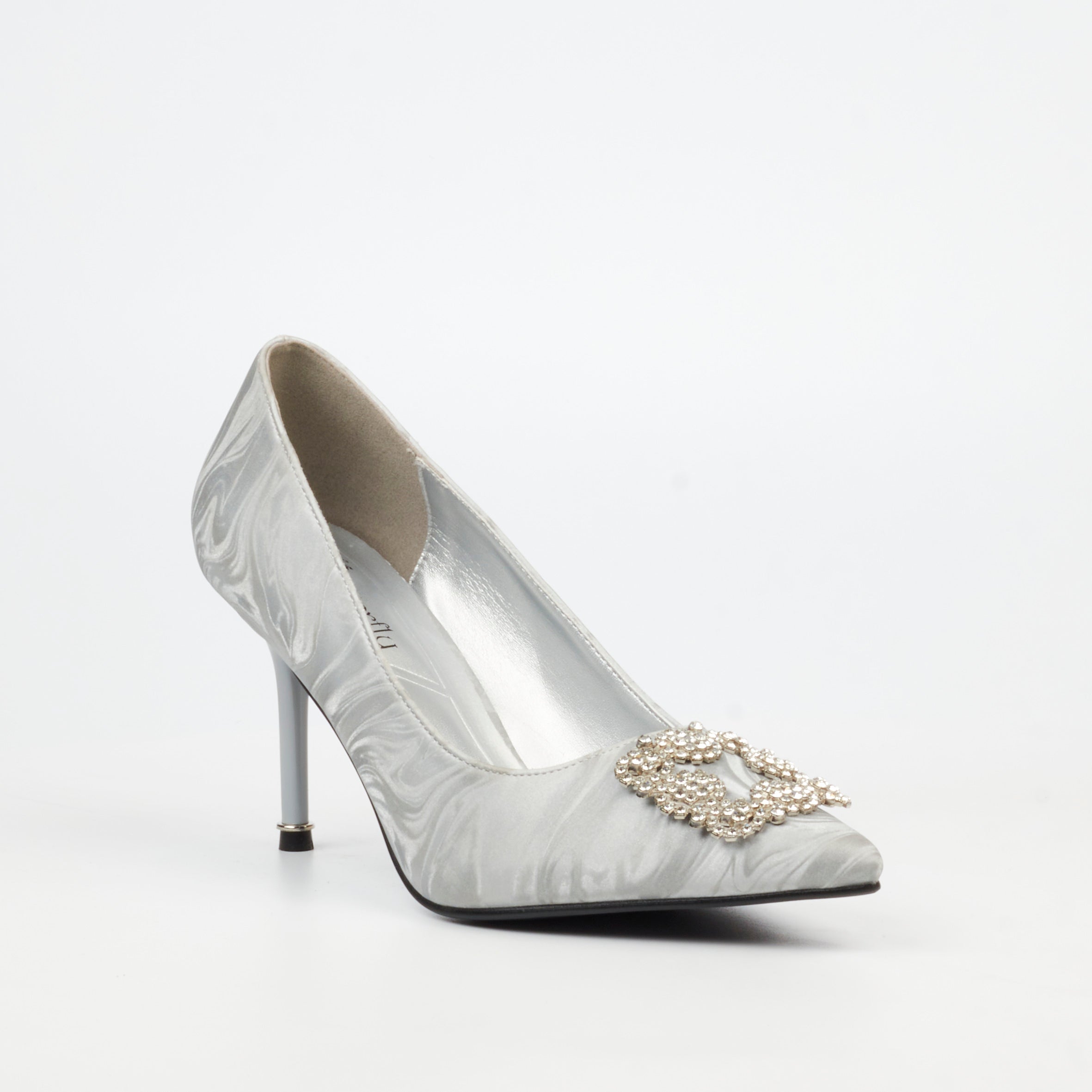 Butterfly Feet Lanelle 3 Court - Silver footwear Butterfly Feet