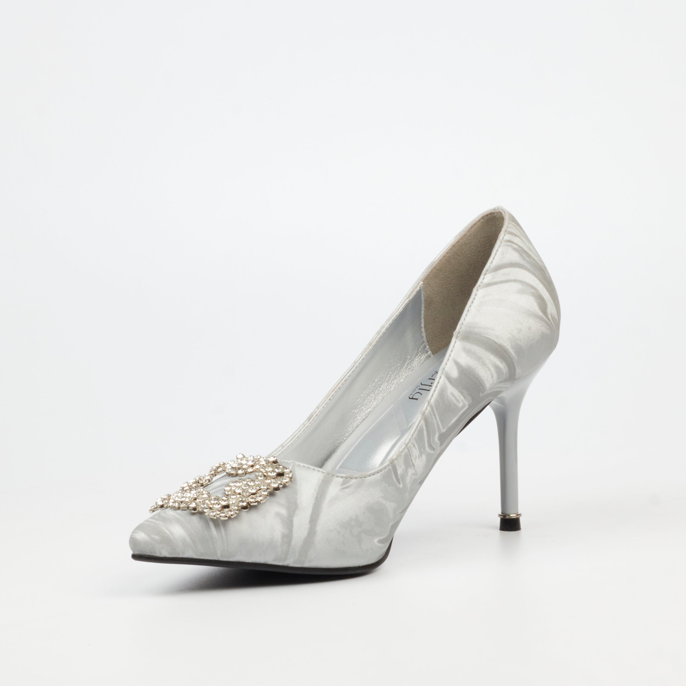 Butterfly Feet Lanelle 3 Court - Silver footwear Butterfly Feet