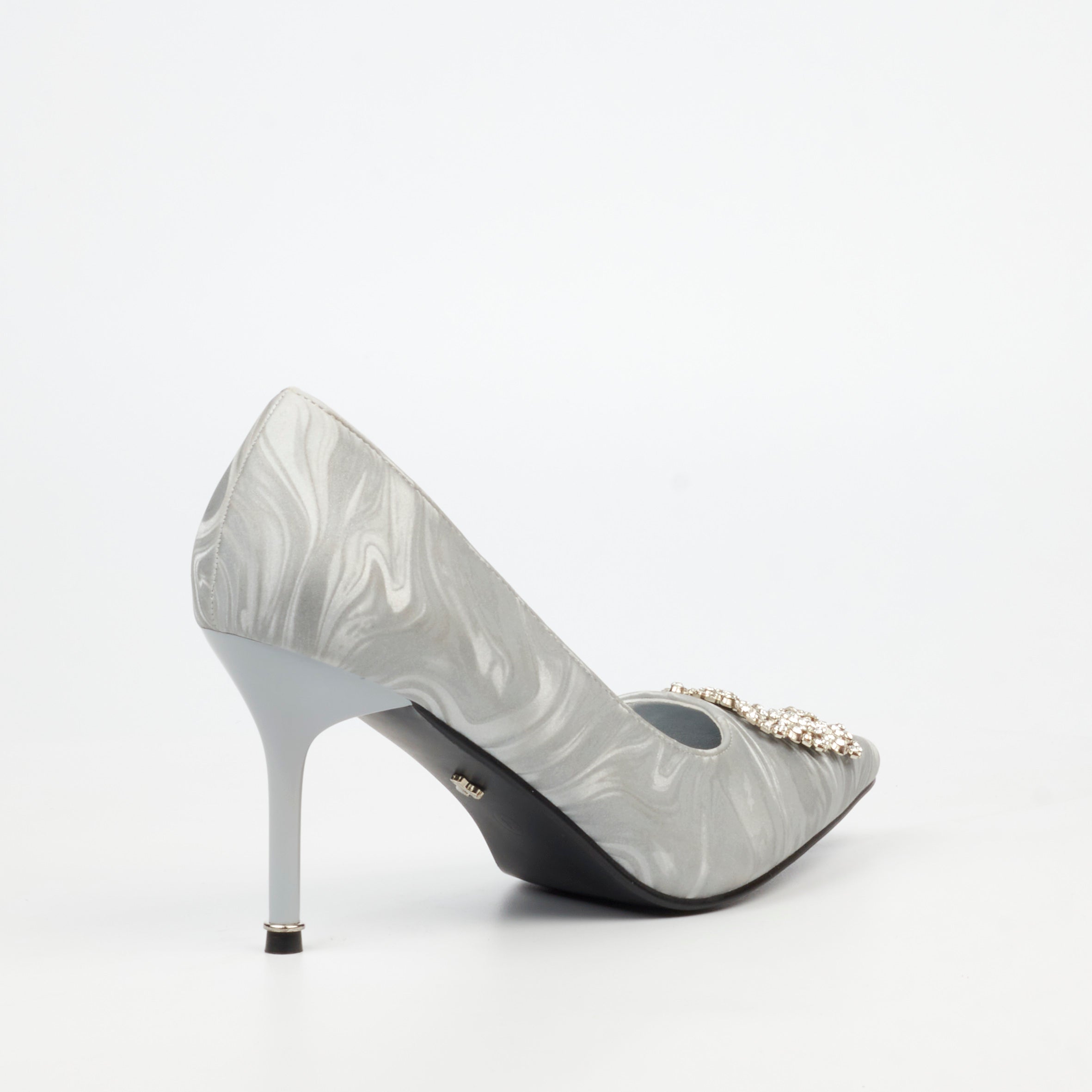 Butterfly Feet Lanelle 3 Court - Silver footwear Butterfly Feet