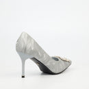 Butterfly Feet Lanelle 3 Court - Silver