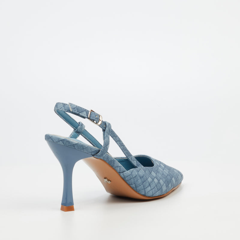 Butterfly Feet Latoya 1 Heel - Blue footwear Butterfly Feet