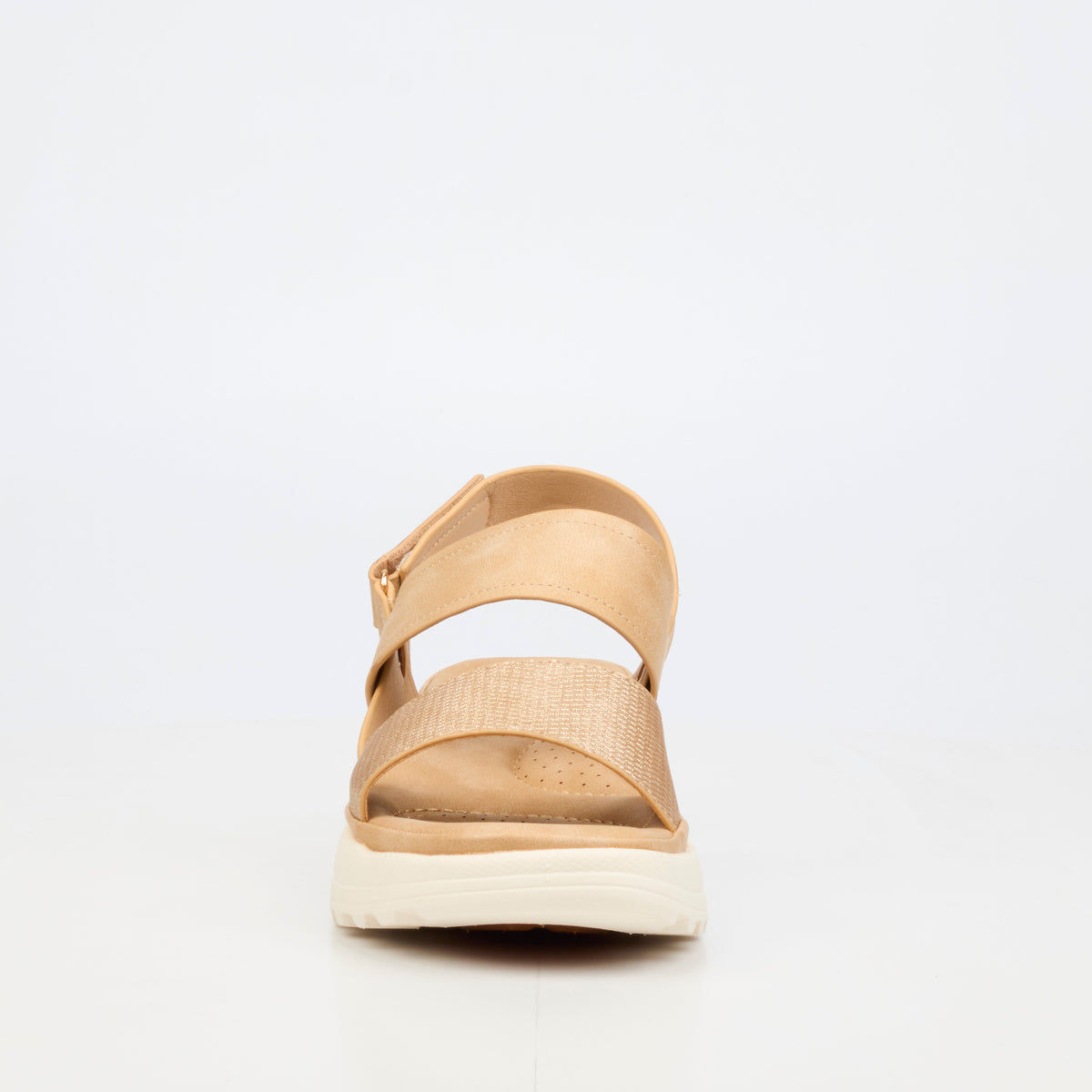 Heart & Sole Laurel 2 Flat Sandal - Tan footwear Heart & Sole