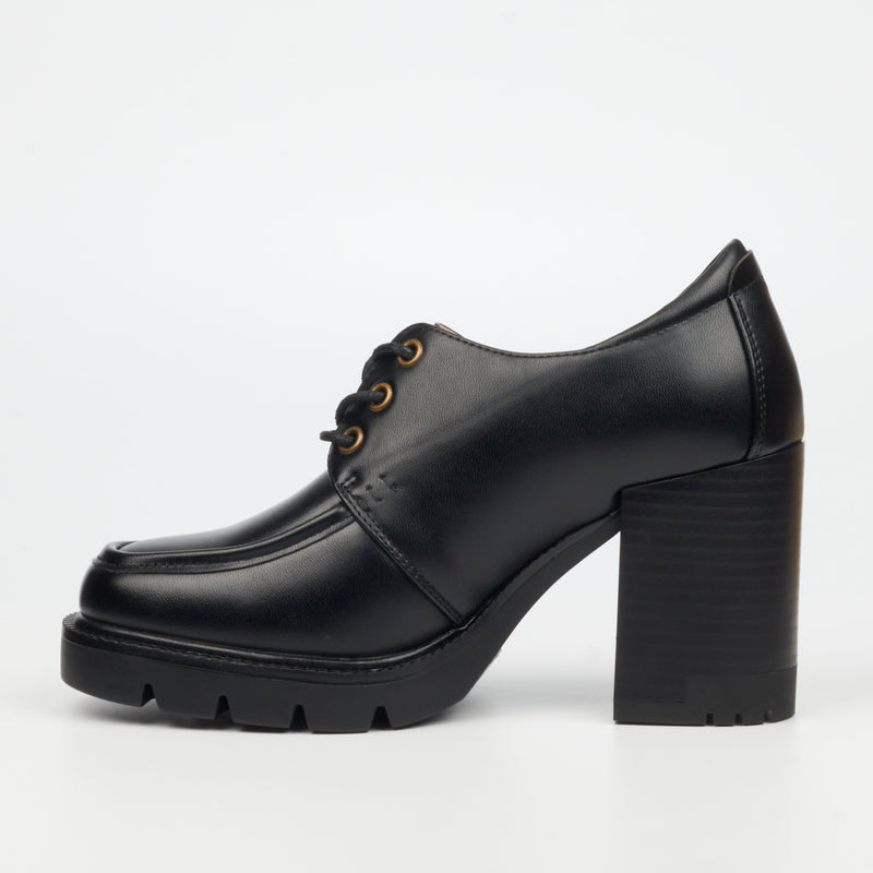 MIss Black Leah 1 Heel - Black footwear Miss Black