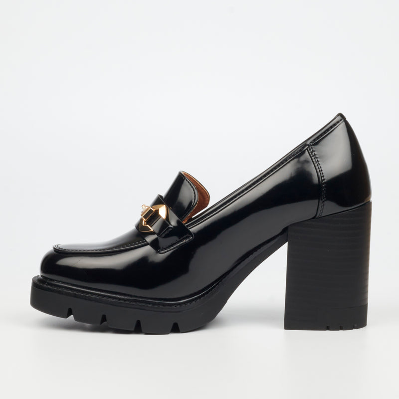 Miss Black Leah 2 Heel - Black footwear Miss Black