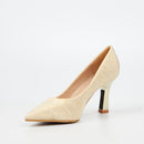 Butterfly Feet Leandra 1 Court - Beige footwear Butterfly Feet