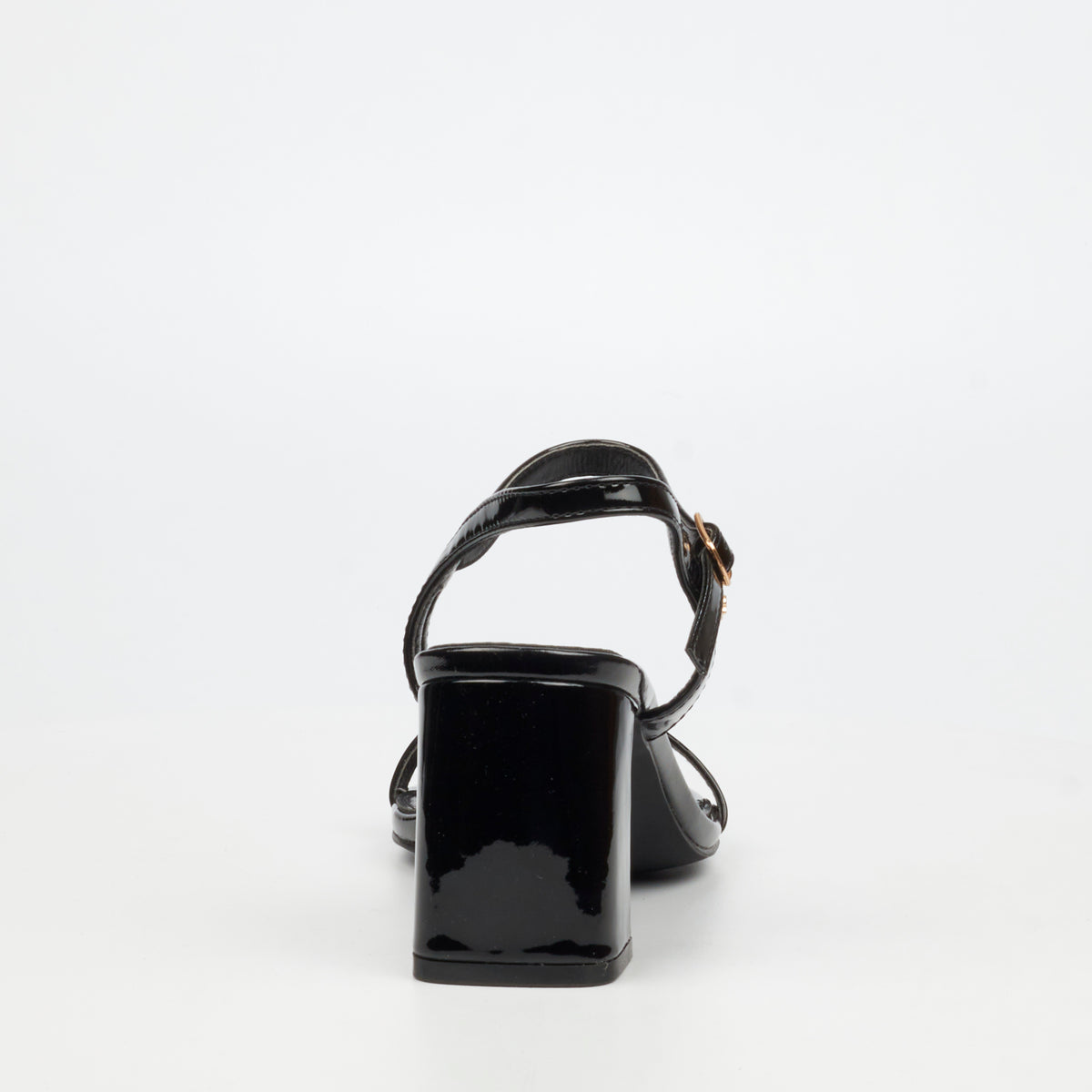 Miss Black Lenor 1 Low Block Heels - Black