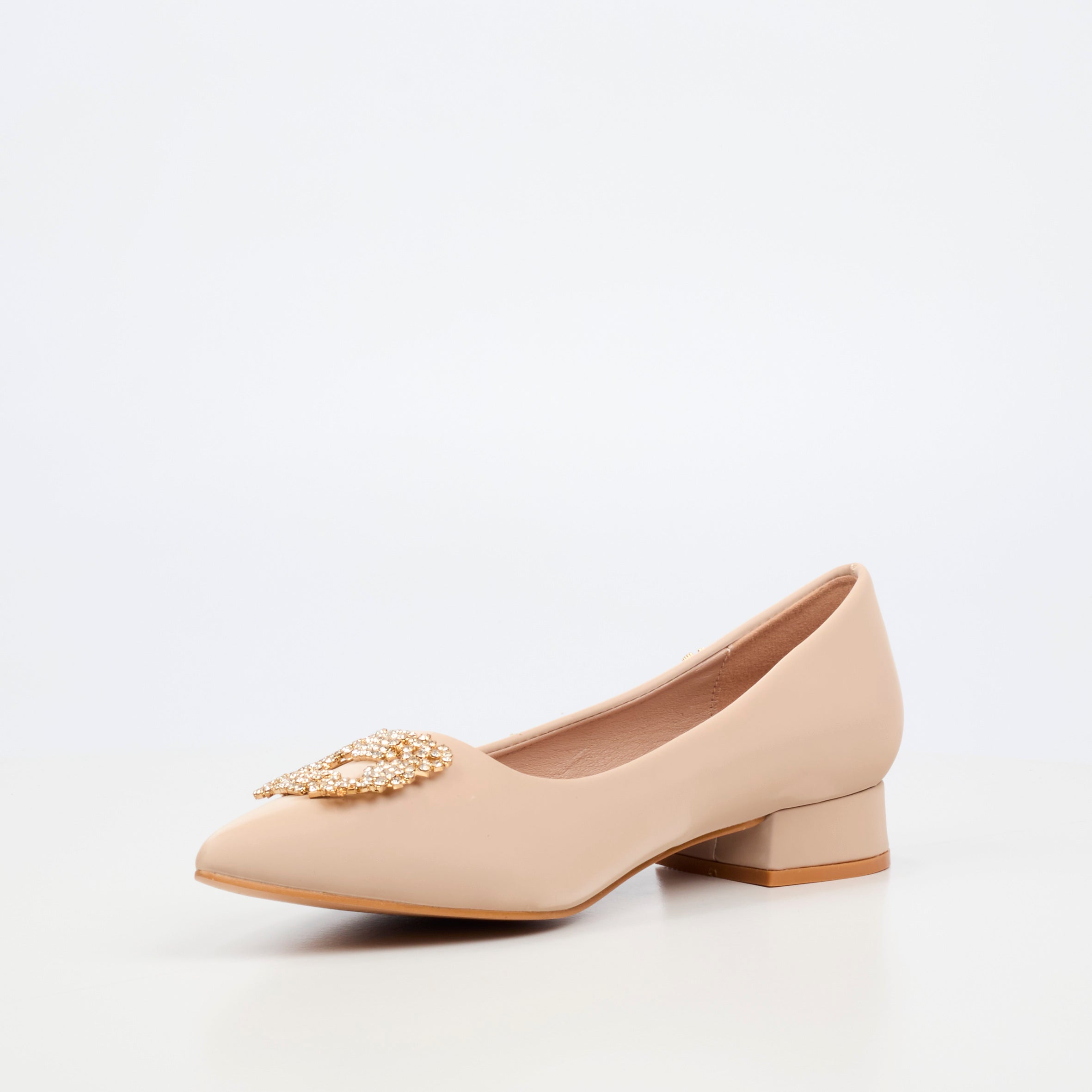 Butterfly Feet Leonore 1 Court - Nude footwear Butterfly Feet