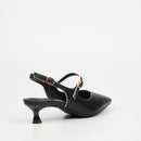 Butterfly Feet Leora 1 Heel - Black footwear Butterfly Feet