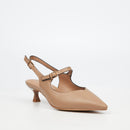 Butterfly Feet Leora 1 Heels - Taupe footwear Butterfly Feet