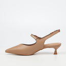 Butterfly Feet Leora 1 Heels - Taupe footwear Butterfly Feet