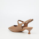 Butterfly Feet Leora 1 Heels - Taupe footwear Butterfly Feet