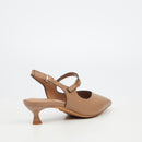 Butterfly Feet Leora 1 Heels - Taupe footwear Butterfly Feet