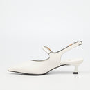 Butterfly Feet Leora 1 Heel - White footwear Butterfly Feet