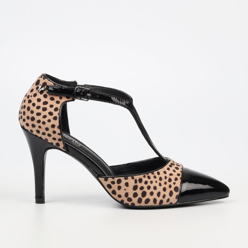 Butterfly Feet Lexi 10 Heel - Leopard footwear Butterfly Feet   