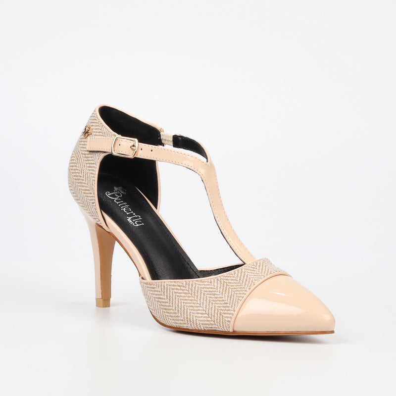 Butterfly Feet Lexi 10 Heel - Nude footwear Butterfly Feet   