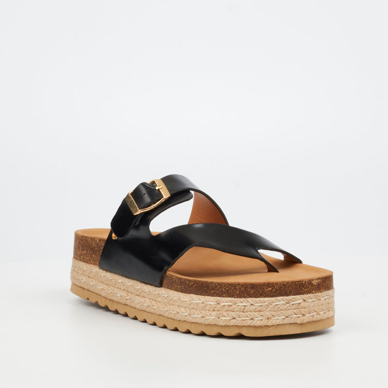MIss Black Lexicon 1 Flatform - Black footwear Miss Black