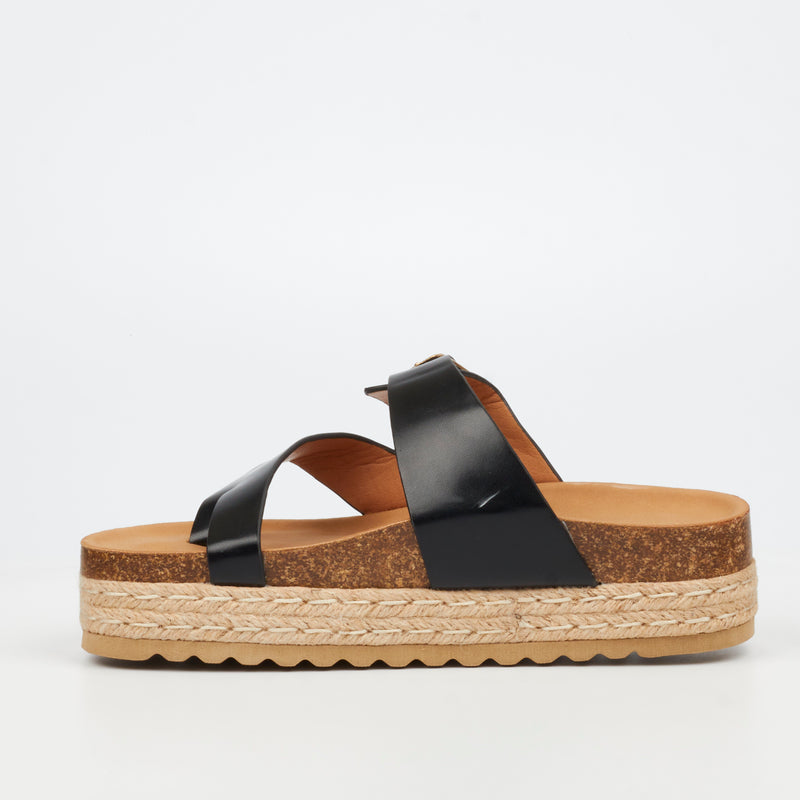 MIss Black Lexicon 1 Flatform - Black footwear Miss Black