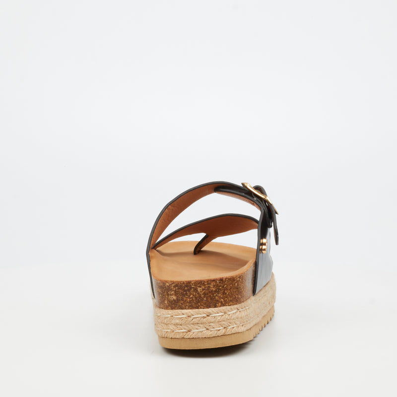 MIss Black Lexicon 1 Flatform - Black footwear Miss Black