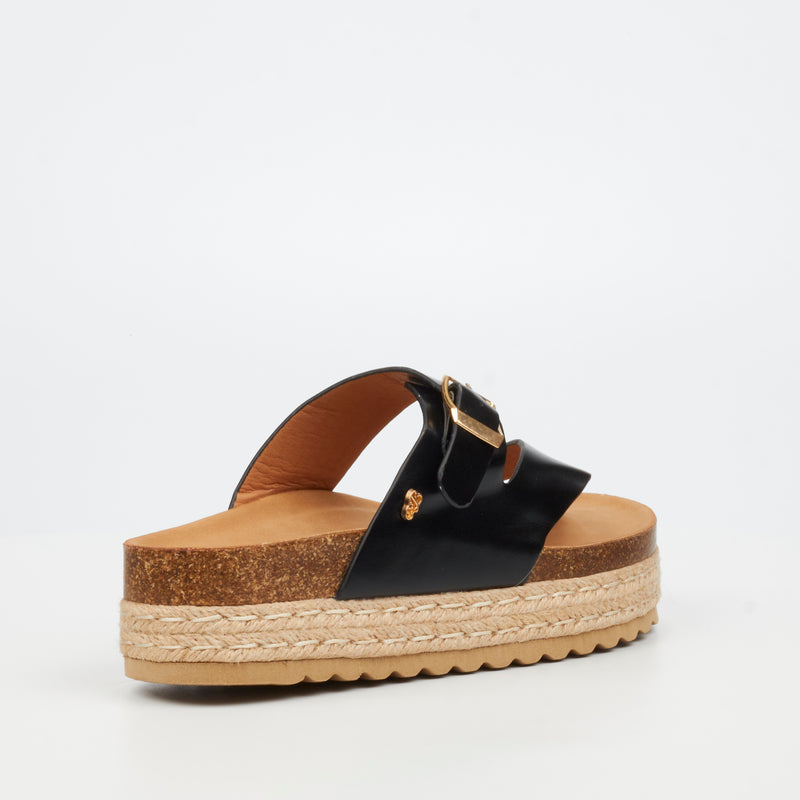 MIss Black Lexicon 1 Flatform - Black footwear Miss Black