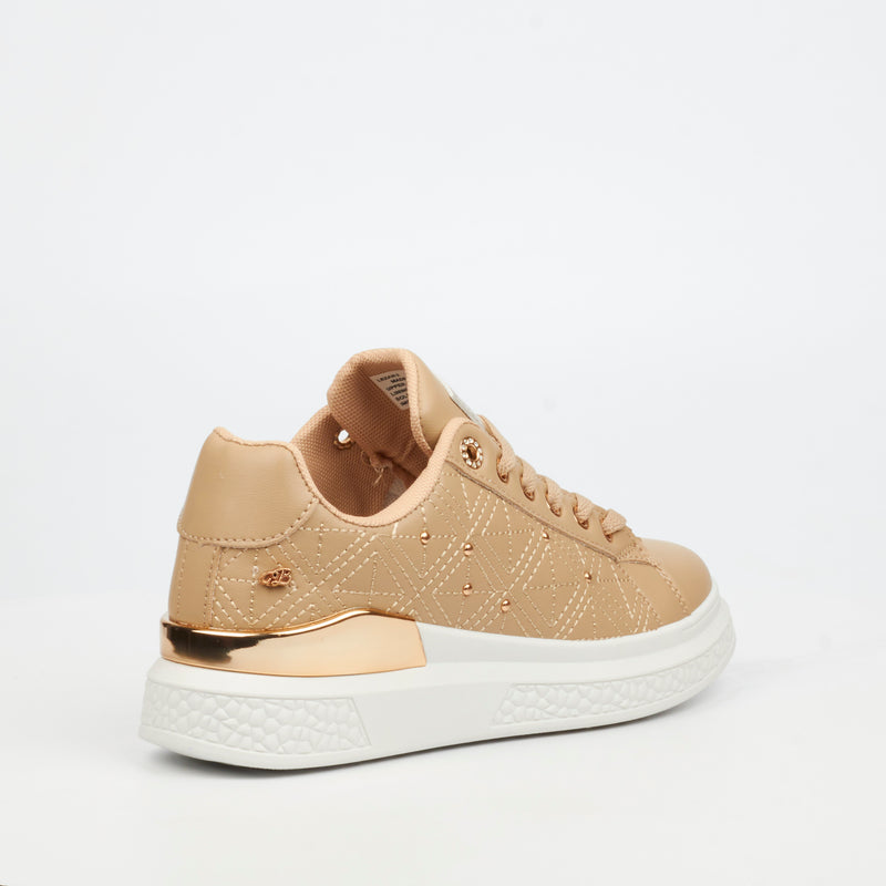 Miss Black Lezan 2 Sneaker - Taupe footwear Miss Black