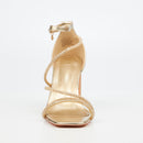 Miss Black Liliana 2 Heel - Gold footwear Miss Black