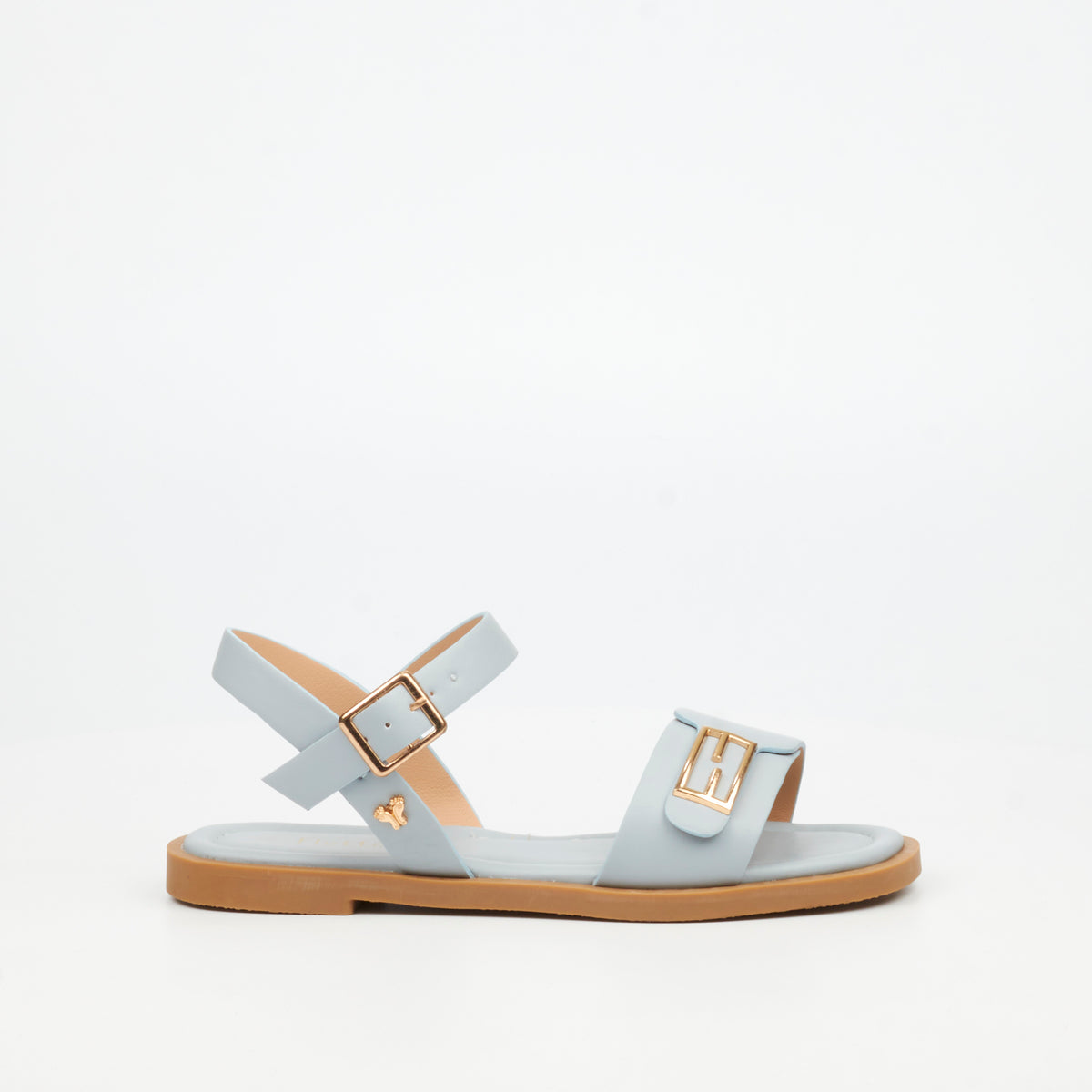 Flutterby Lillie 2 Flat Sandal - Blue
