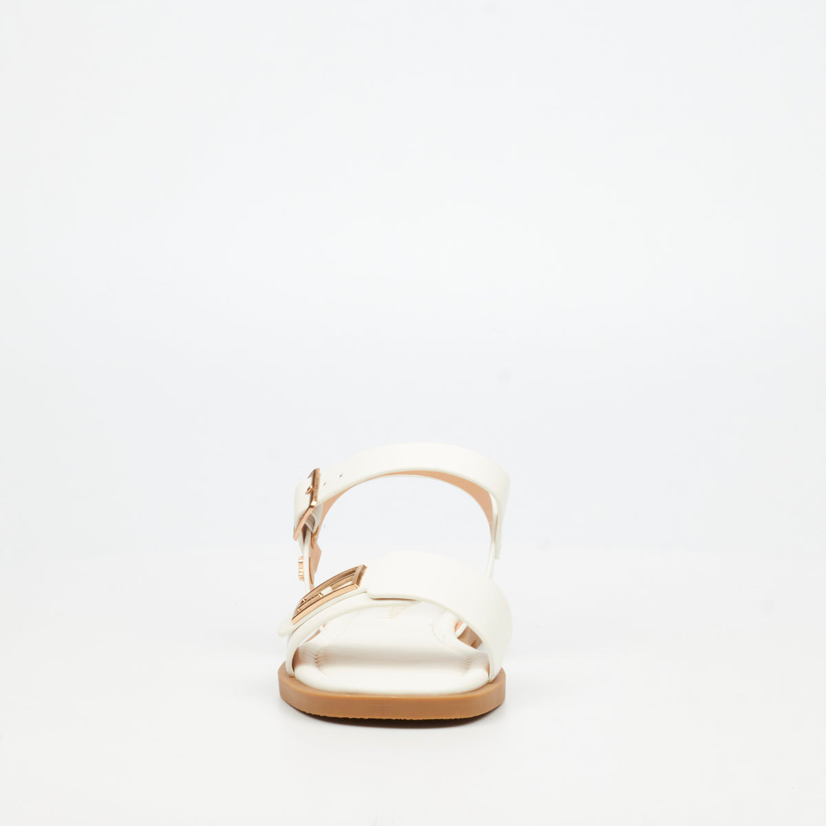 Flutterby Lillie 2 Flat Sandal - White