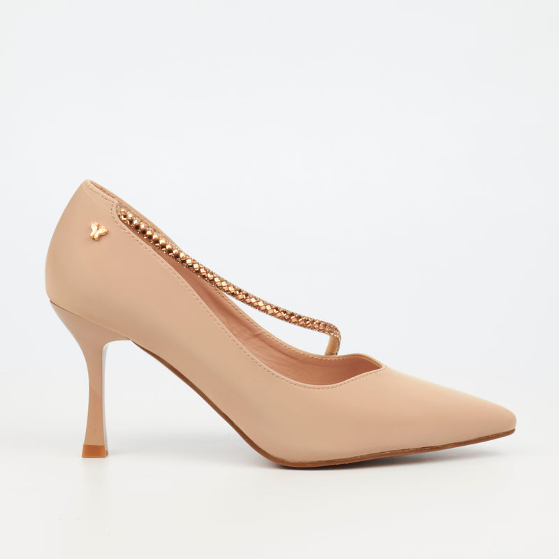 Butterfly Feet Lior 5 Heel - Nude footwear Butterfly Feet   