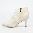 Butterfly Feet Lively 11 Ankle Boot - Ivory footwear Butterfly Feet