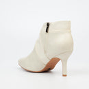 Butterfly Feet Lively 11 Ankle Boot - Ivory footwear Butterfly Feet