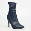 Butterfly Feet Lively 12 Ankle Boot - Navy footwear Butterfly Feet