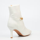 Butterfly Feet Lively 13 Ankle Boots – White