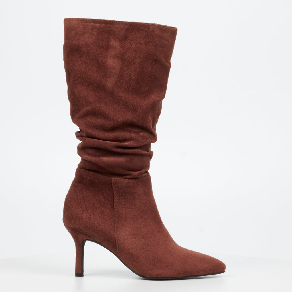 Butterfly Feet Lively 17 HIgh Boot - Chocolate footwear Butterfly Feet