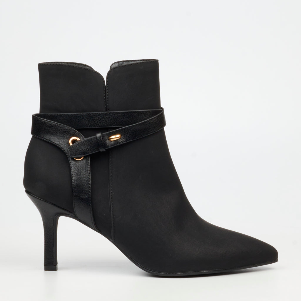 Butterfly Feet Lively 18 Ankle Boot - Black footwear Butterfly Feet