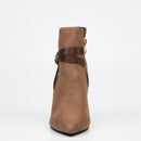 Butterfly Feet Lively 18 Ankle Boot - Chocolate footwear Butterfly Feet