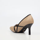 Butterfly Feet Lively 20 Court - Taupe