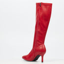 Butterfly Feet Lively 7 High Boot - Red footwear Butterfly Feet